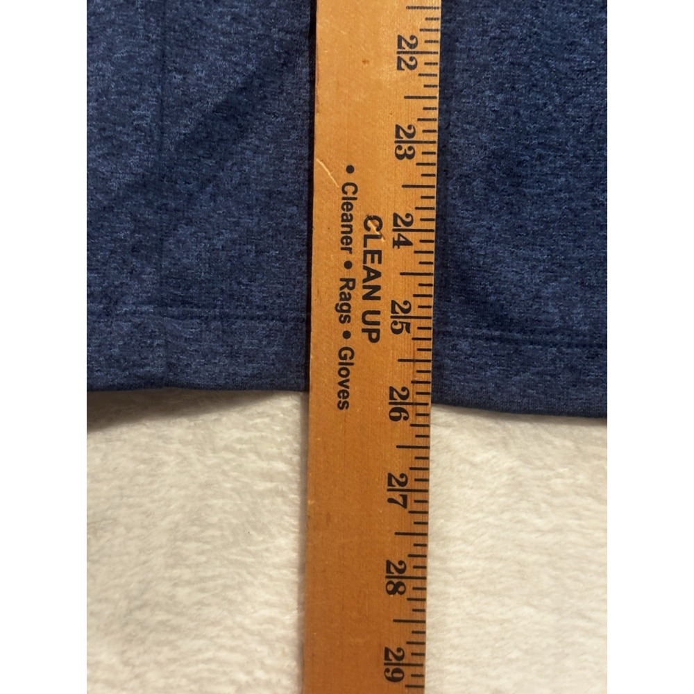 The North Face Sweater Mens Medium Blue 1/2 Zip Pullover Pocket Sweatshirt - Picture 6 of 8